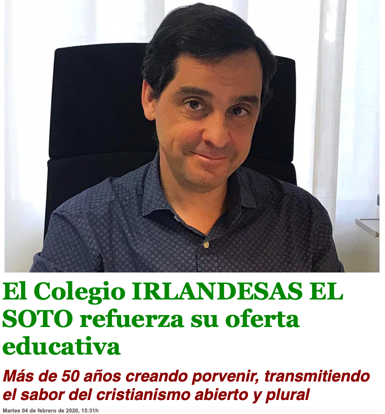 ENTREVISTA DIRECTOR GENERAL IRLANDESAS EL SOTO